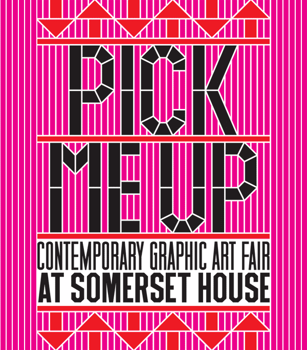 Pick Me up! Contemporary Graphic Art Fair flyer