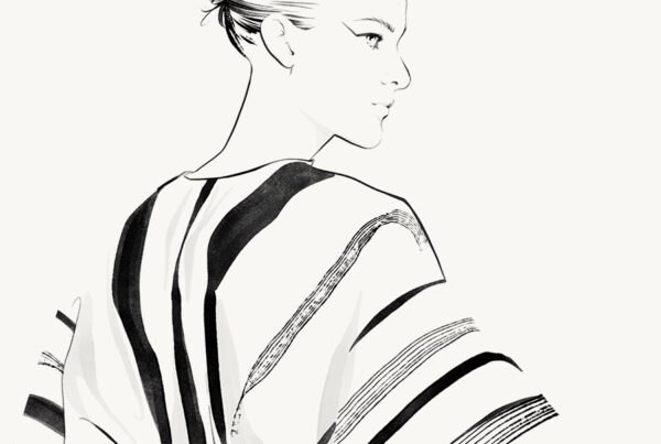 Alexis Mabille Couture fashion illustration