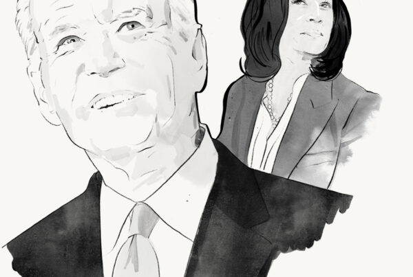 portrait of Biden & Harris